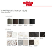 CATTELAN GIANO Keramik Premium Round Table - MyConcept Hong Kong