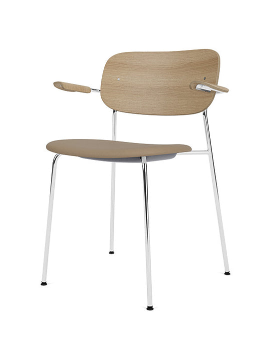 Co Dining Chair with Armrest - UPHOLSTERED SEAT - MyConcept Hong Kong