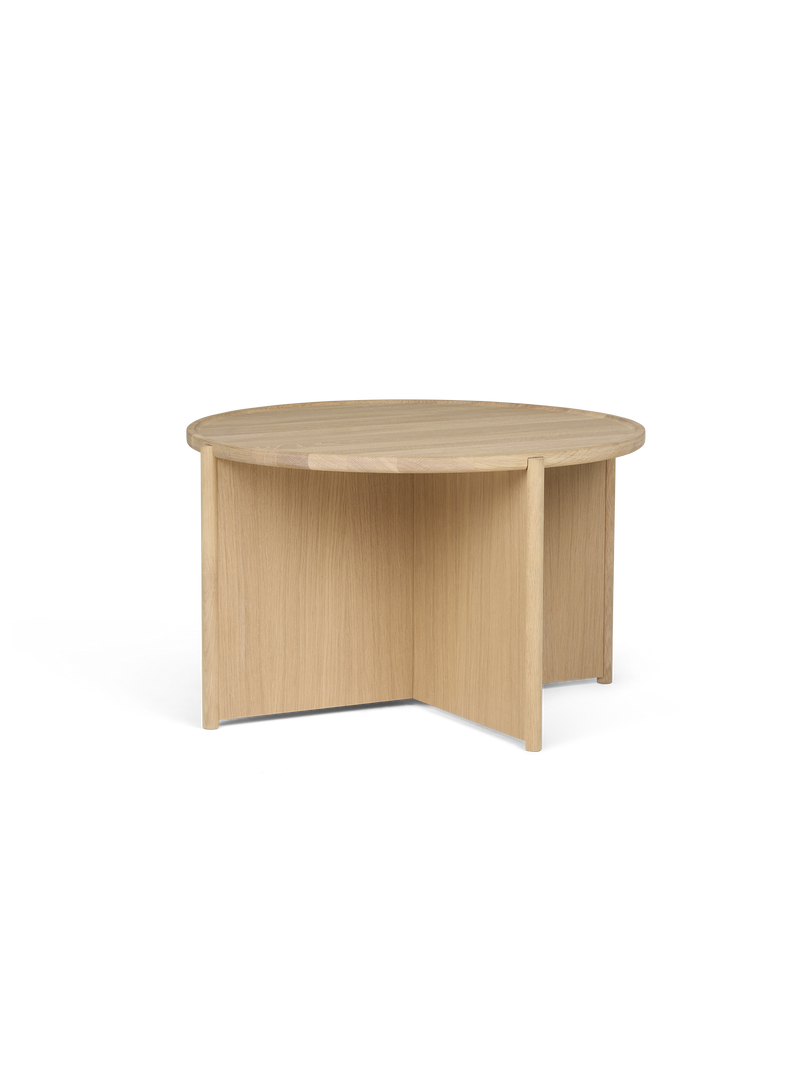 Cling coffee table Light oiled oak D70/H43