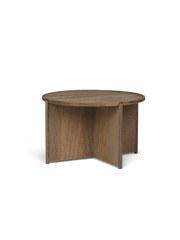 Cling coffee table Smoked oak D70/H43