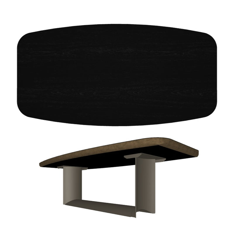 CATTELAN DRAGON Wood Table  - MyConcept Hong Kong