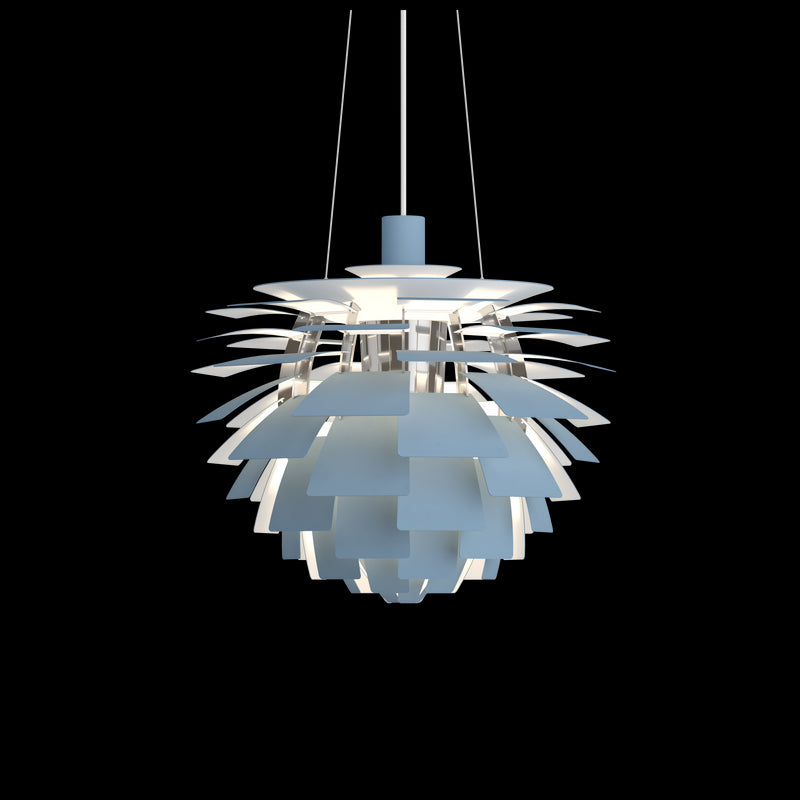 DUSTY BLUE/HIGH LUSTRE CHROME PLATED