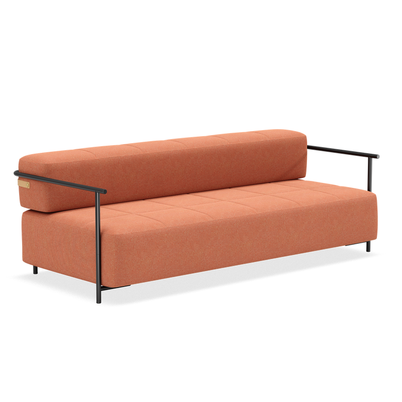 Daybe sofa bed With armrests Peach (Autumn 551)