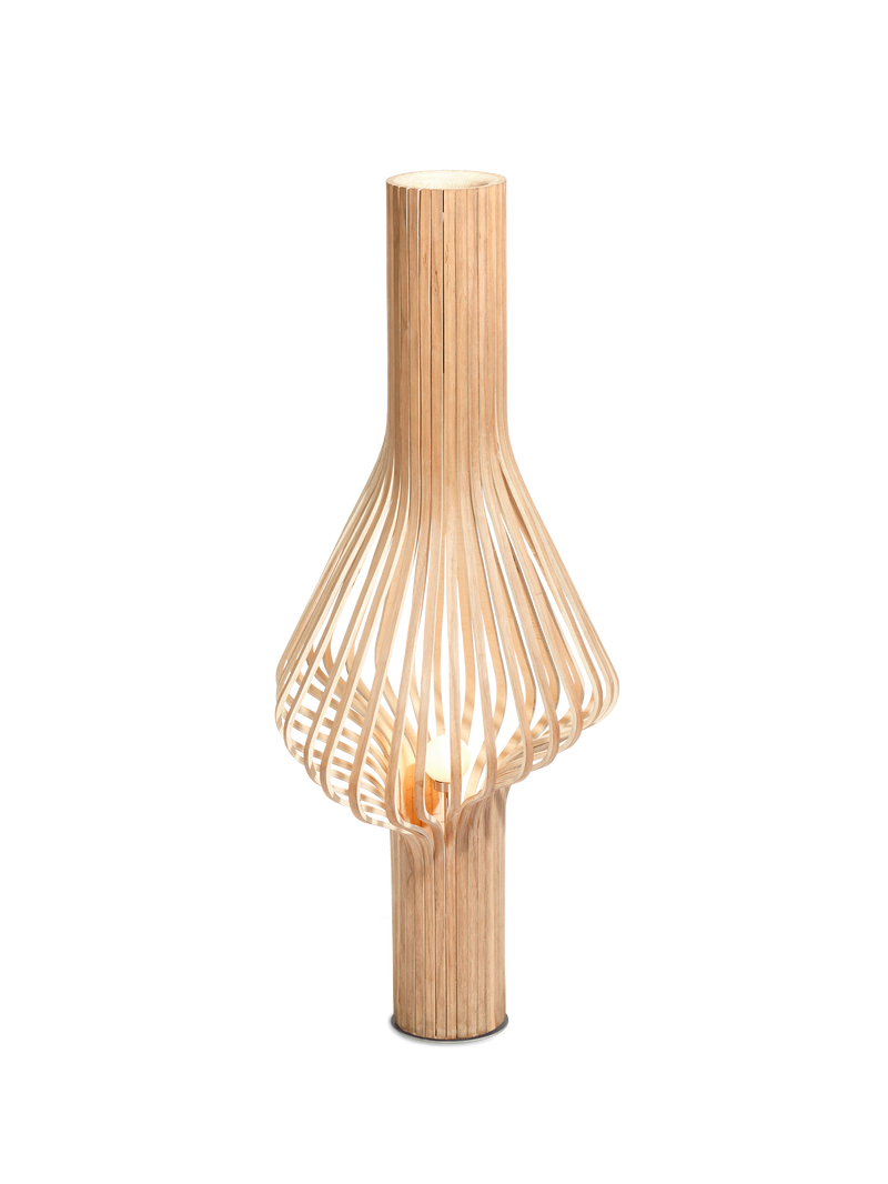 Diva floor lamp Light oiled oak