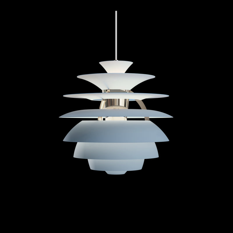 Dusty Blue/High Lustre Chrome Plated