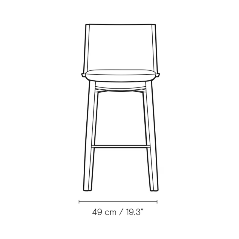 E006 Embrace Bar Stool - MyConcept Hong Kong