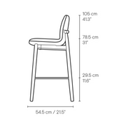E006 Embrace Bar Stool - MyConcept Hong Kong