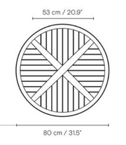 E022 Ø80 Embrace Outdoor Table - MyConcept Hong Kong