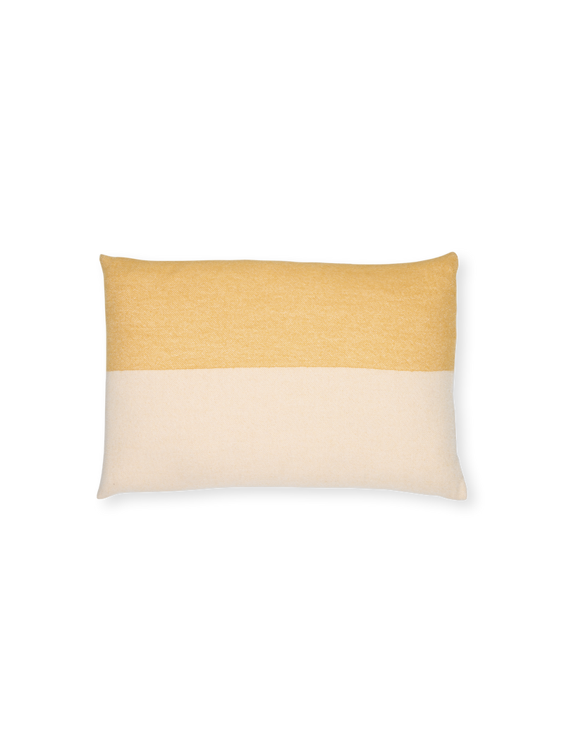 Echo cushion cover Horizontal yellow