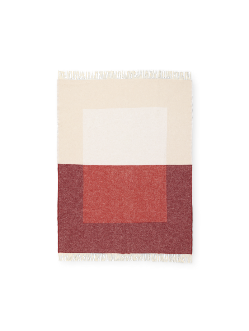 Echo throw blanket Red