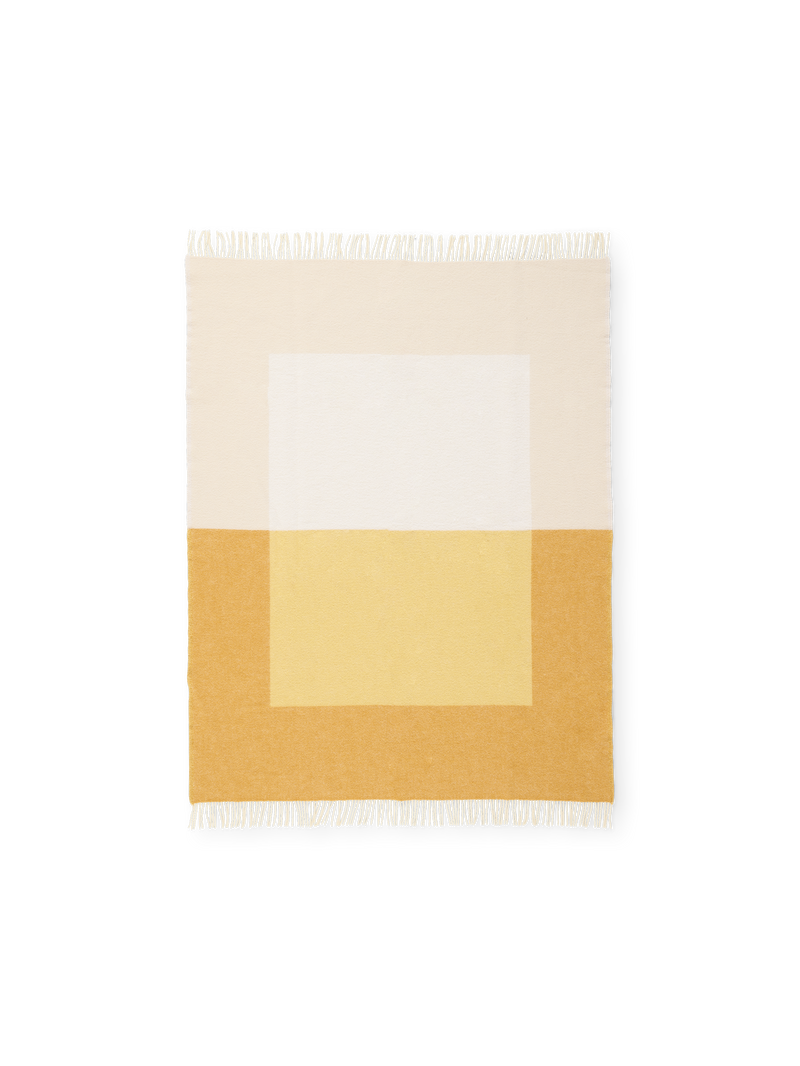 Echo throw blanket Yellow