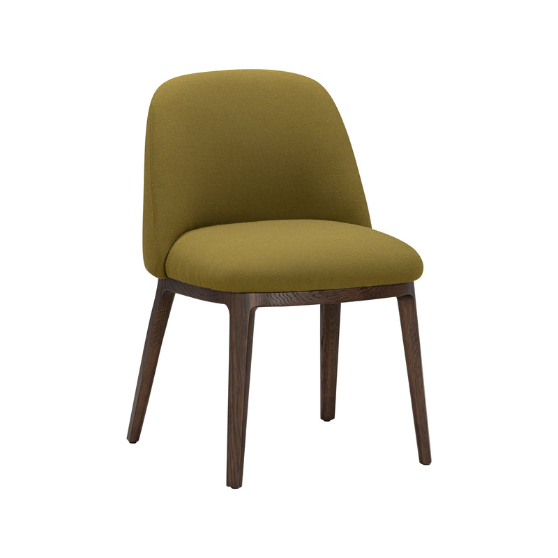 Wendelbo Event Chair V1, dark brown stained oak, Steelcut 3 col. 985