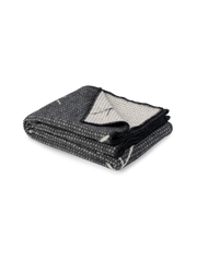 Fall throw blanket Black