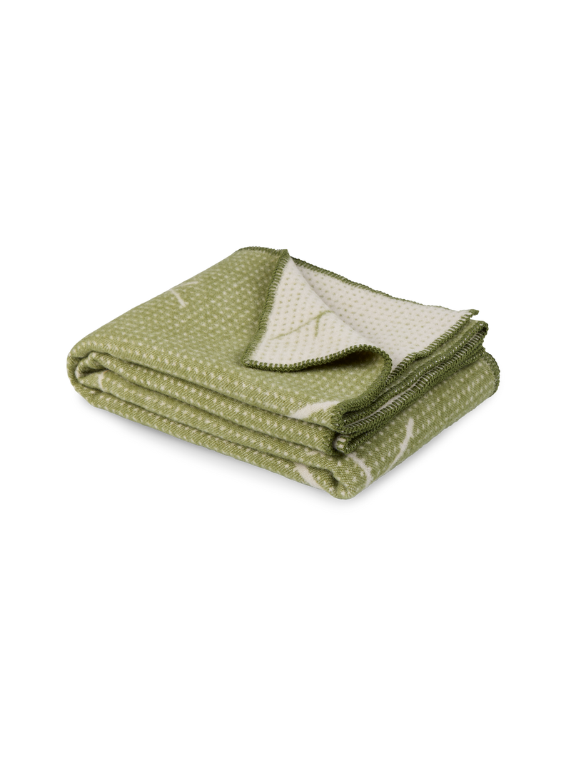 Fall throw blanket Green
