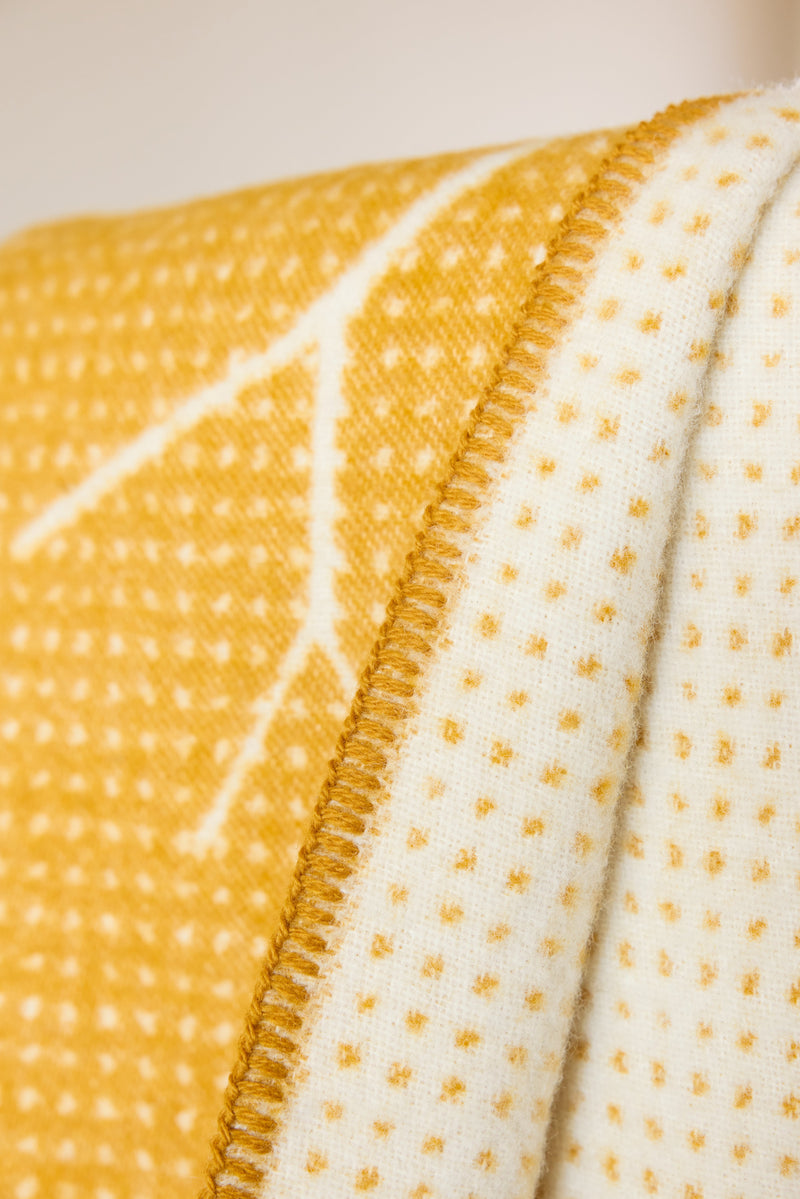 Fall throw blanket
