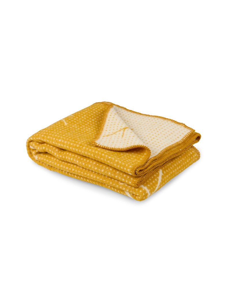 Fall throw blanket Yellow