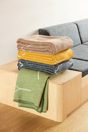 Fall throw blanket