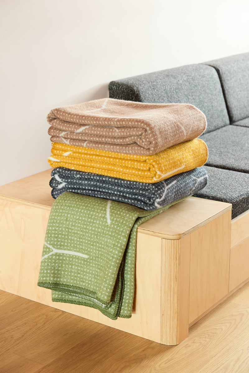 Fall throw blanket