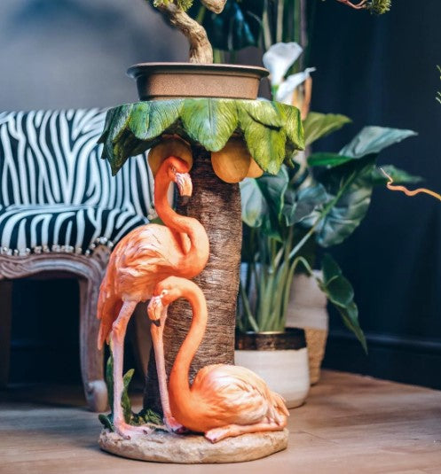 Side Table Animal Flamingo Ø33cm