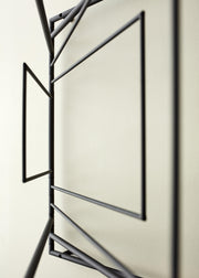 Frame wall rack