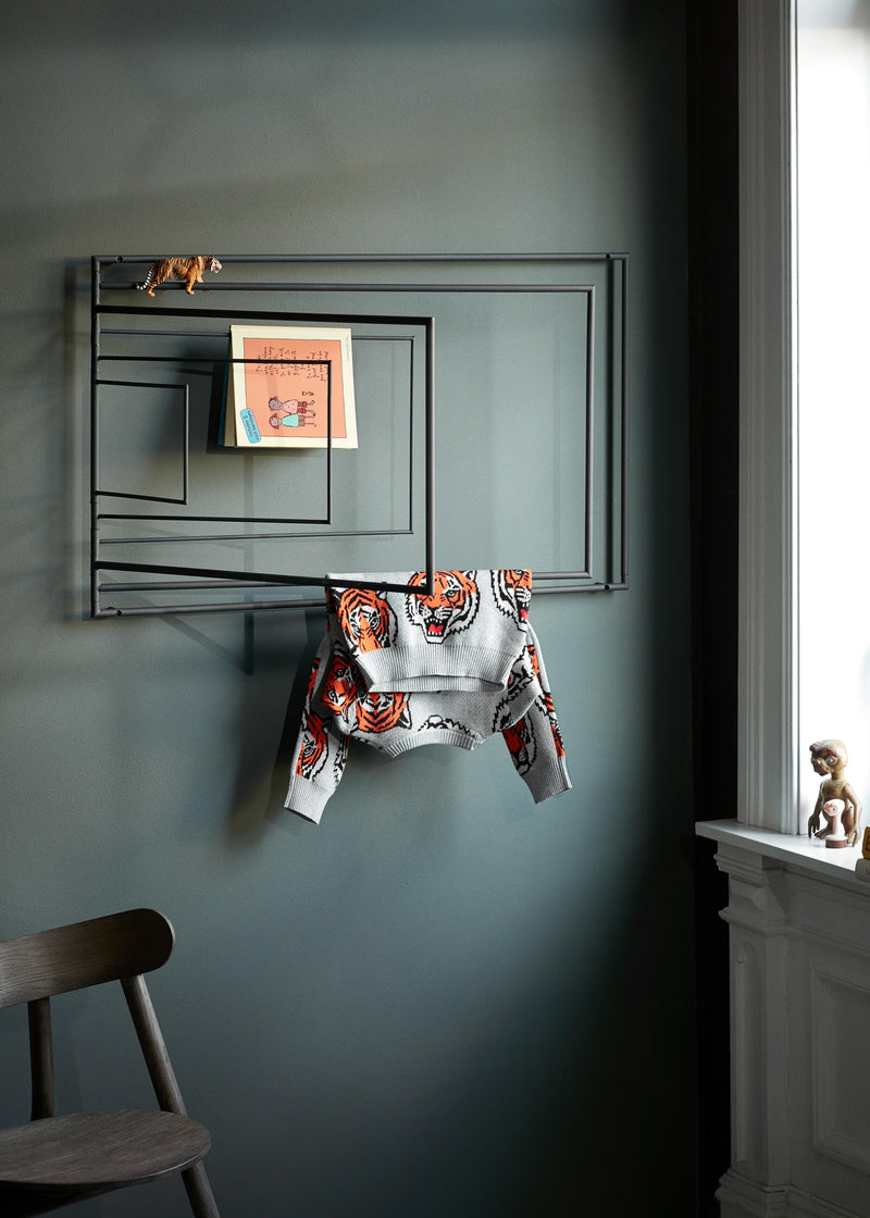 Frame wall rack