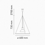 Flos Frisbi Suspension Lamp - MyConcept Hong Kong