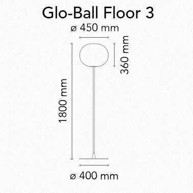 Flos GLO-BALL Floor Lamp - MyConcept Hong Kong