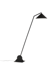 Gear floor lamp Black