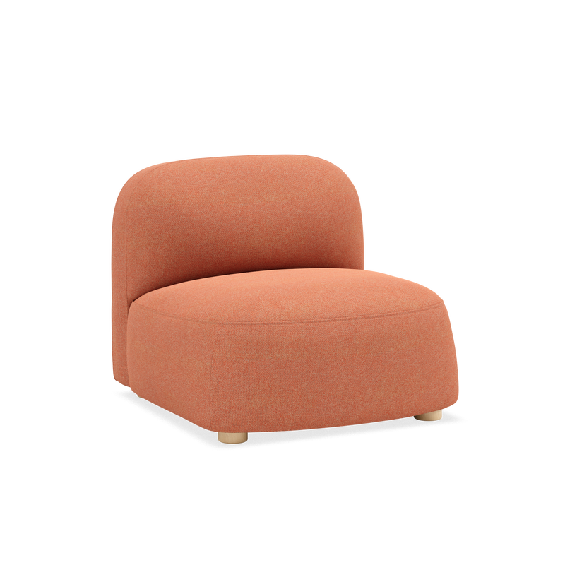 Gem lounge chair Peach (Autumn 551)