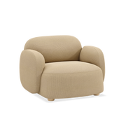 Gem lounge chair w armrests Beige (Autumn 221)