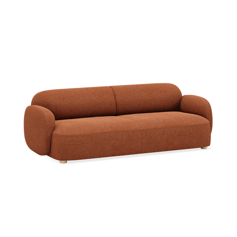 Gem sofa 3-seater Salmon (Grace 39)