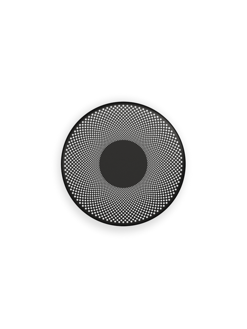 Glint wall lamp Black D25 cm