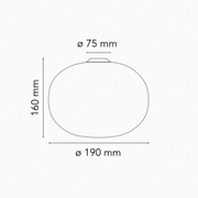 Flos Glo-Ball Ceiling/Wall Zero - MyConcept Hong Kong