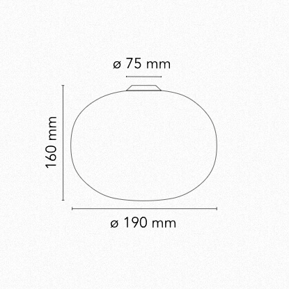 Flos Glo-Ball Ceiling/Wall Zero - MyConcept Hong Kong