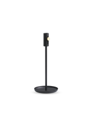 Granny candle holder H32.5 Black
