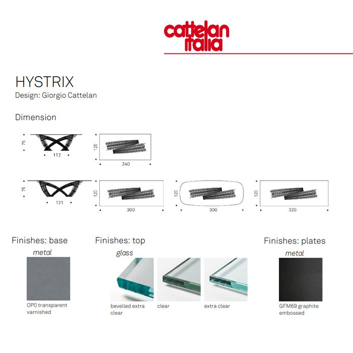 CATTELAN HYSTRIX Table - MyConcept Hong Kong