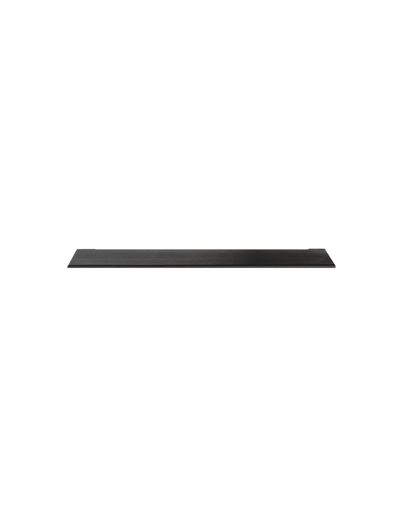 Hifive slim top board Black painted oak 100 cm