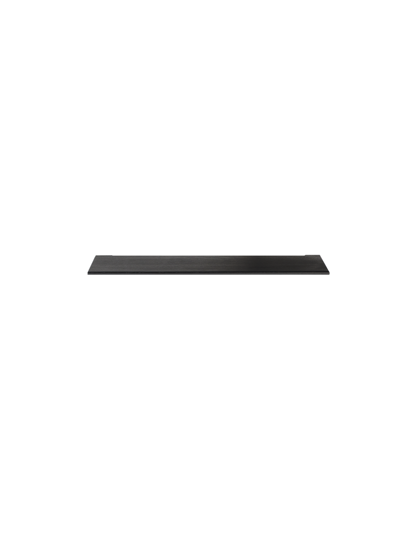 Hifive slim top board Black painted oak 75 cm