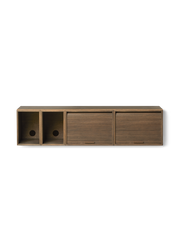 Hifive cabinet set 150 - Smoked oak