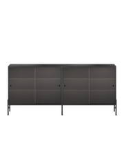 Hifive glass sideboard 200 Black painted oak