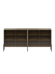 Hifive glass sideboard 200 Smoked oak