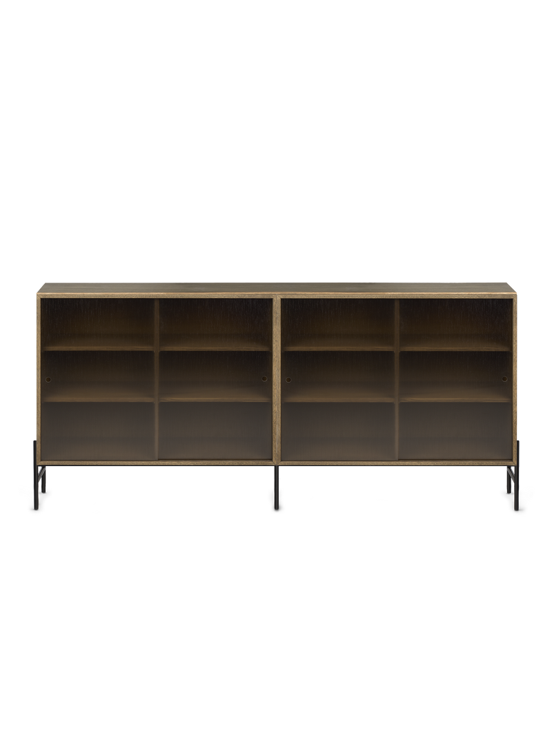 Hifive glass sideboard 200 Smoked oak