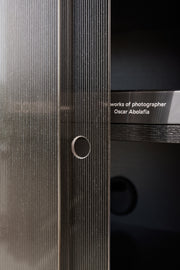 Hifive tambour and glass cabinet set 200
