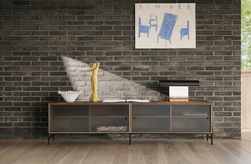 Hifive tambour and glass cabinet set 200