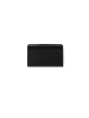 Hifive slim wall Black painted oak 50 cm