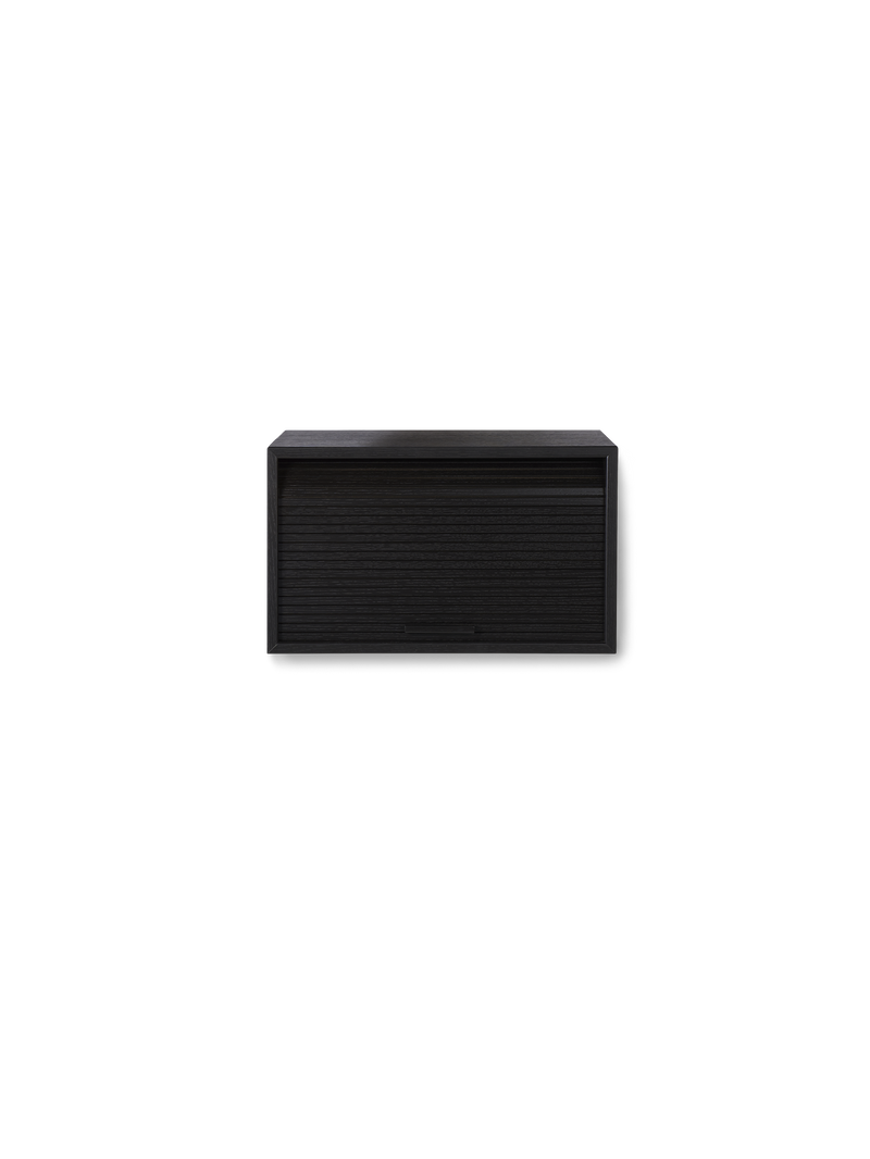 Hifive slim wall Black painted oak 50 cm