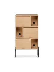 Hifive tall cabinet Light oiled oak