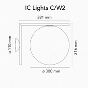 Flos IC Lights Ceiling Wall Lamp - MyConcept Hong Kong