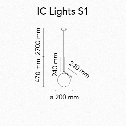 Flos IC Lights Suspension - MyConcept Hong Kong
