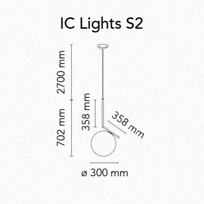 Flos IC Lights Suspension - MyConcept Hong Kong
